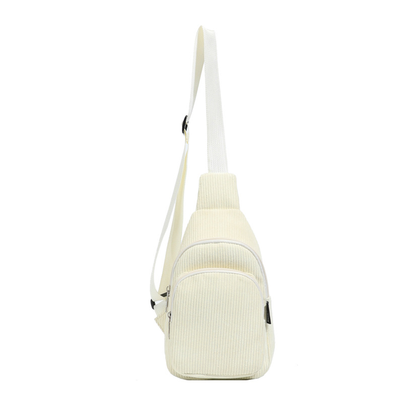 Moda coreana popular para niños y niñas bolsas de pecho casuales bebés mochilas ligeras otoño y invierno nuevas bolsas para niños de vellón