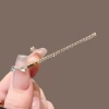 Golden hairgrip, diamond encrusted