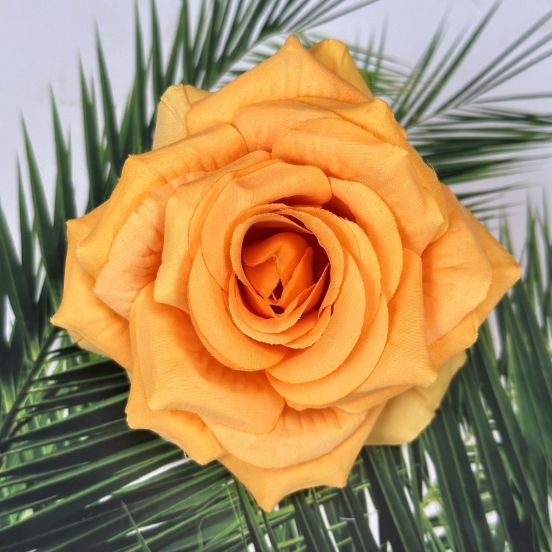 仿真10cm玫瑰花头520花艺蛋糕婚礼装饰婚车布置DIY假花摆件批发|undefined