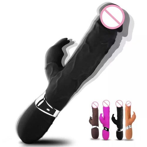 Wholesale Female Rabbit-Simulated Fake Penis Quick Trend Massage Self-Arousal G-Spot Vibrator Adult Products