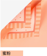 Papel de regalo de flores a prueba de agua Papel ouya retro fresco Plaid bouquet papel de embalaje floral verano Plaid papel de regalo