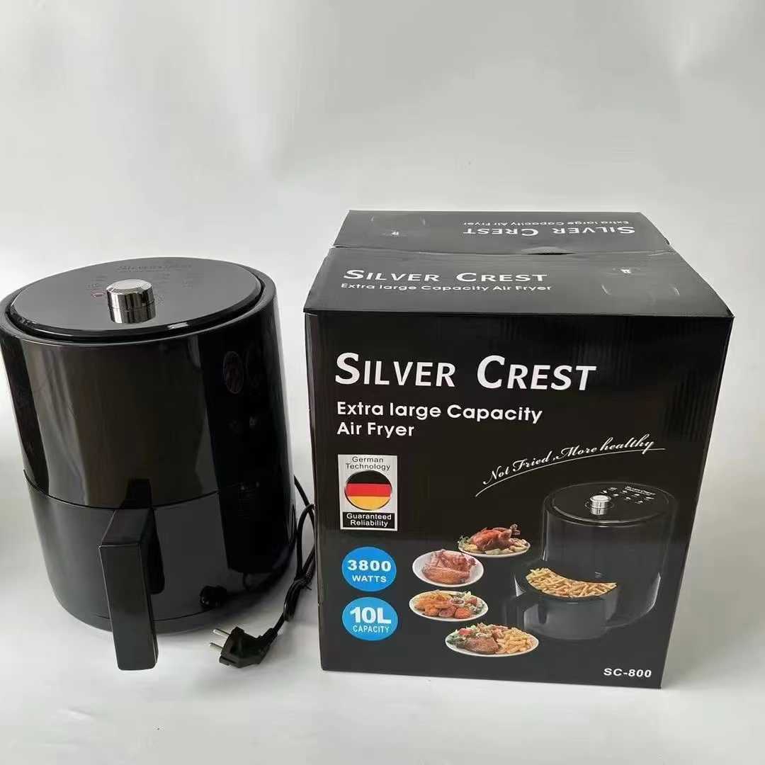 Mechanical Knob Export Export 10L Air Fryer New French Fries Machine Household Multi-Functional Large-Capacity Electric Oven