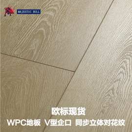 WPC木塑地板10mm客厅卧室环保PVC地板无甲醛V型倒角轻奢石塑地板