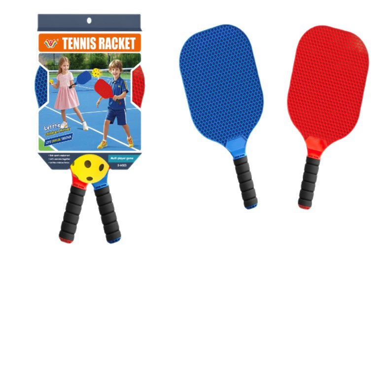 (Cross-border trading), children's tennis racket, bouncy ball, hockey "Catch the ball" game, toy, set