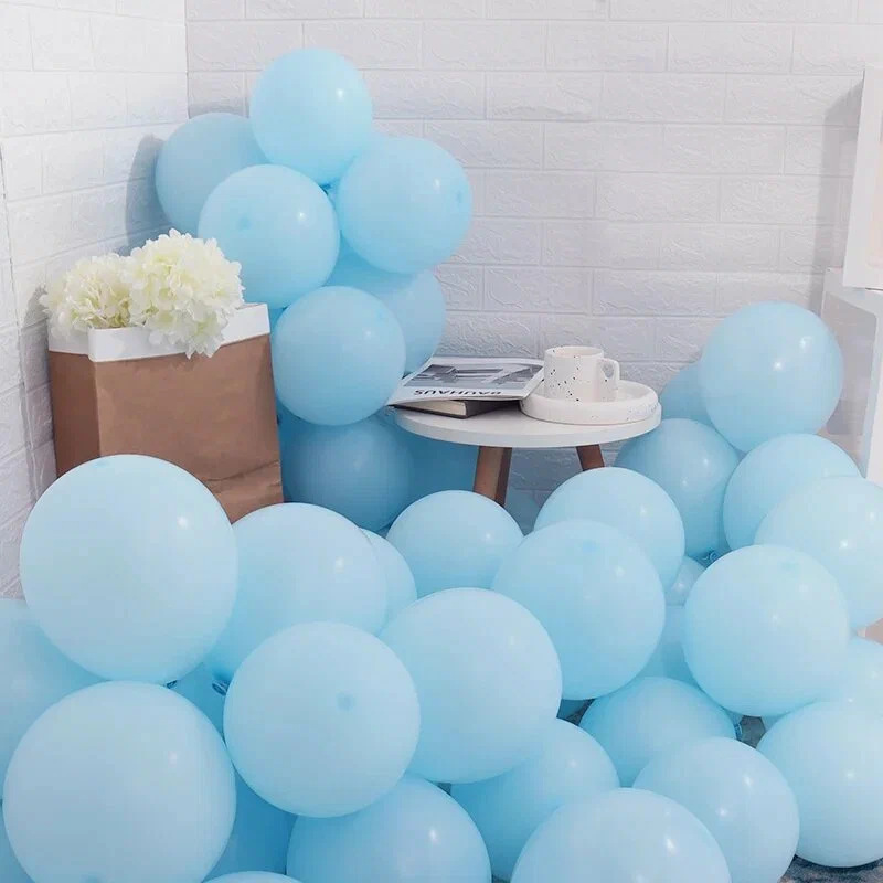 Globos de macarrón de látex coloridos, globos de dopamina, decoraciones para fiestas de cumpleaños infantiles, arreglo de globos decorativos