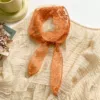 Orange headband, wide color palette
