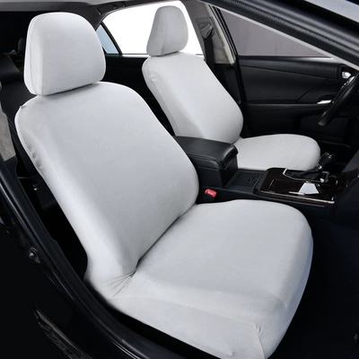 Universal front seat covers for Universal seat cover - derong-silver-gray-front-row-model-a-1-piece-one-size-fits-all-universal