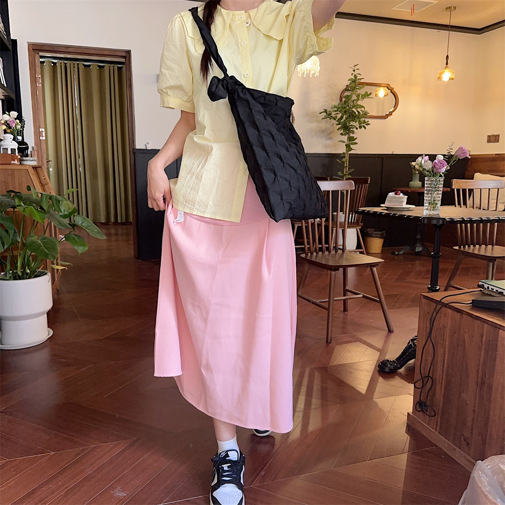 45153 Korean version pleated diamond-shaped bag for women, new casual large-capacity commuter underarm bag, crossbody single-shoulder bag for women undefined
