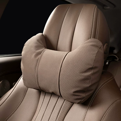 Lumbar Pillow Interior Supplies, Waist support - yacht-velvet-chestnut-brown-upgraded-model-neck-headrest-universal-for-all-seasons