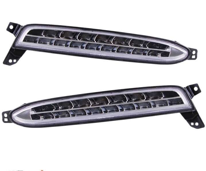 Adecuado para Honda XR-V luz diurna luz de conducción diurna con señal de giro LED ancho luz antiniebla