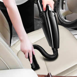 源头厂家车载吸尘干湿两用强吸力120瓦大功率车家两用汽车吸尘器