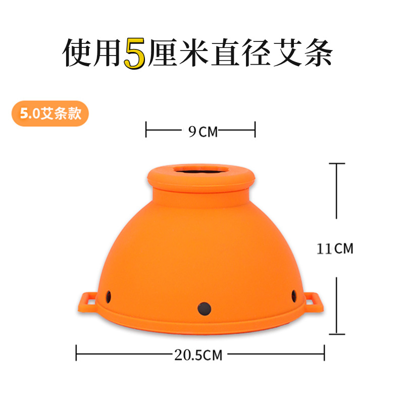 Thunder Fire Moxibustion Box with Moxa Stick and Extinguisher Portable Open Flame Warming Device for Body Use details