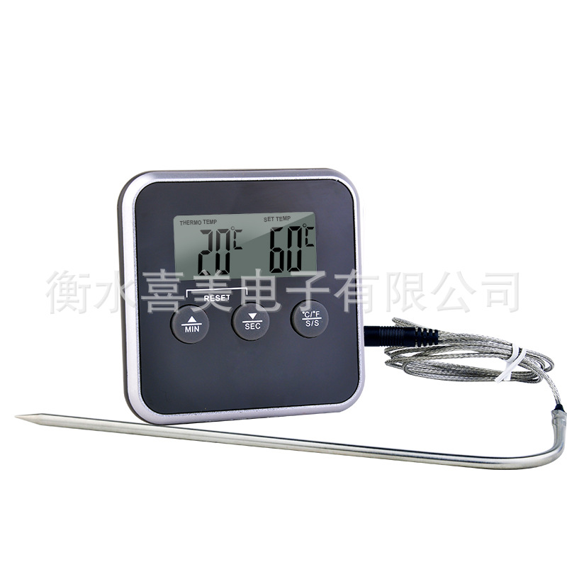 Barbacoa carne termómetro envío de la fábrica cocina hornear sonda tipo termómetro de alimentos