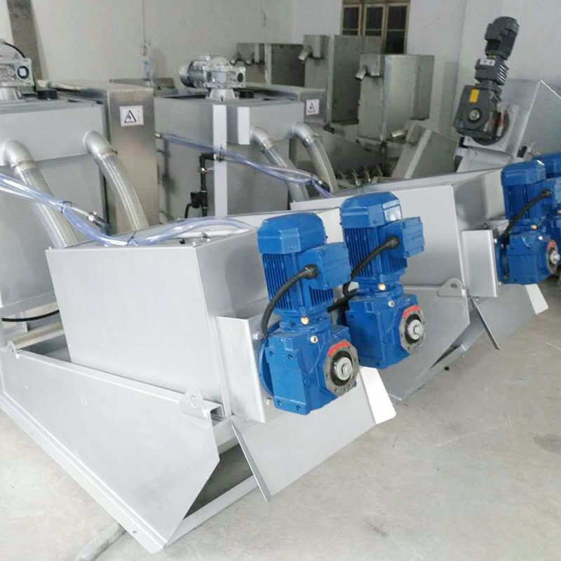 供应叠螺式污泥脱水机沉淀泥浆污泥污水叠螺机干湿分离机厂家