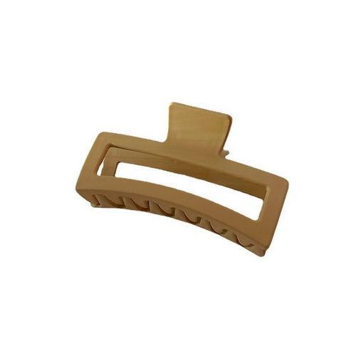 Extra large cross-grabbing clip for women, frosted hair clip, temperament hair clip, hair clip on the back of the head, hair-grabbing shark clip headgear