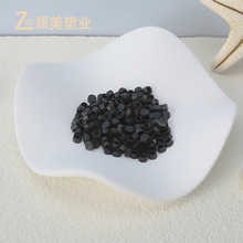 厂家供应5mm喷雾喷片 黑色POM材质化妆品喷雾配件 塑料喷雾器喷头