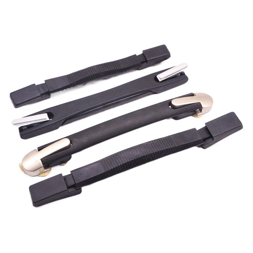 В наличии Поставка Черные сумки из ПВХ Пластиковая ручка Чемодан Телескопическая ручка Подарочная упаковка Картонная ручка