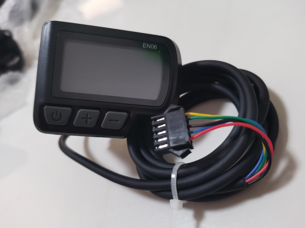 Electric Vehicle Accessories En06 Electric Bicycle Instrument Display Bicycle Speedometer USB Port Sm Plug