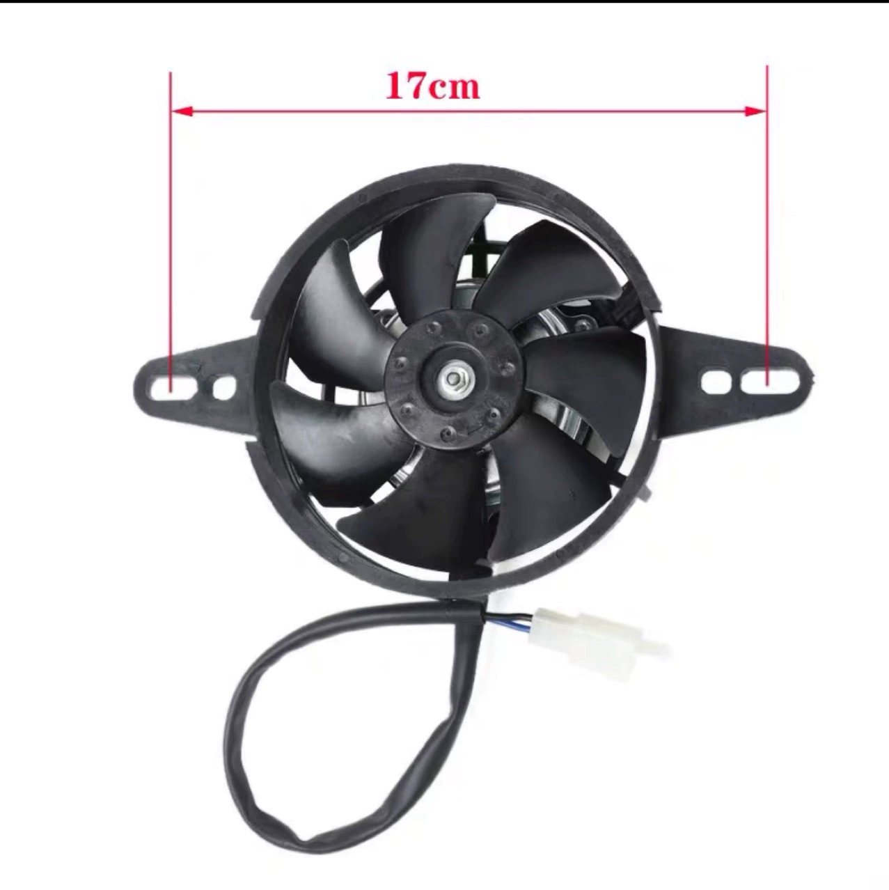 Off-road modified air fan, cooling radiator