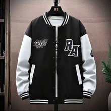 代发韩版潮牌夹克外套男高街宽松棒球服美式开衫百搭夹克外套男