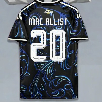 2627 Copa del Mundo Argentina fans edición de Messi 10 Dybala 21 camiseta de fútbol se puede enviar a través de la frontera