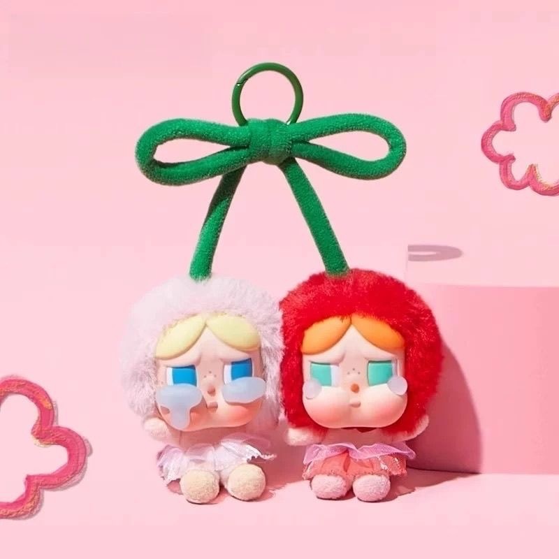 新しいチェリースイートトゥゲザービニールぬいぐるみハンギングカード泣いている赤ちゃんの涙シリーズクリエイティブバッグペンダント|undefined