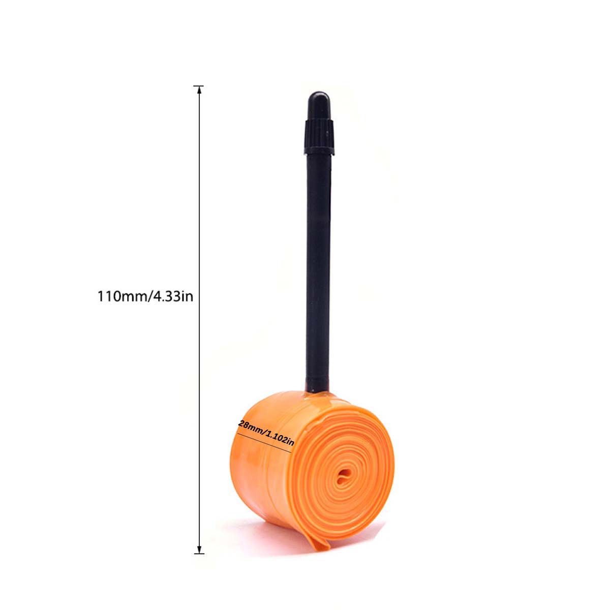 TPU tubo interno 28g bicicletas neumáticos superligeros accesorios de viaje de carretera portátiles fáciles de cambiar transfronterizos