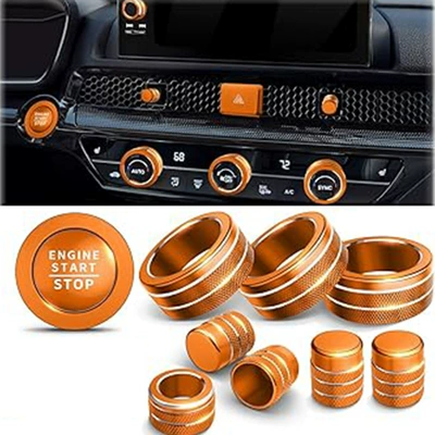 11th generation Civic air conditioning: Other Automotive Interior Supplies - section-b-air-conditioning-outlet-navigation-start-orange-10-piece-set