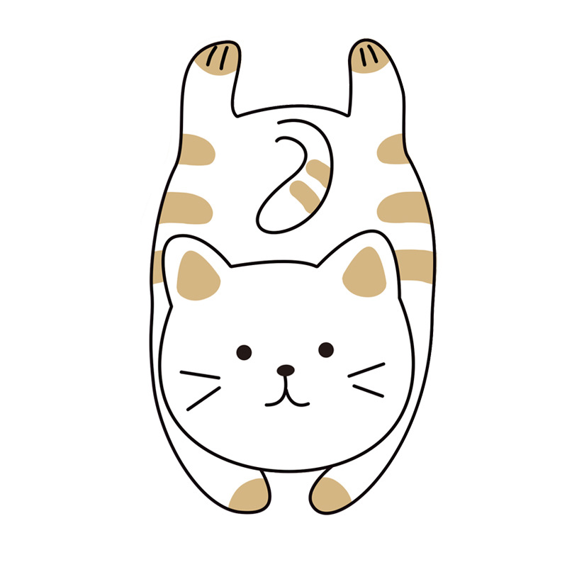 노란 고양이 1 마리