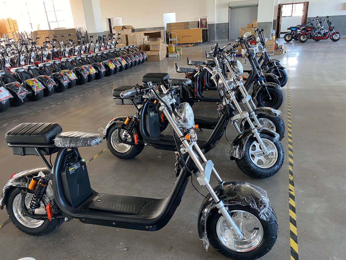 Puhale New Harley Electric Motorcycle Women's Adult Scooter Lithium Battery Battery Car Double Person