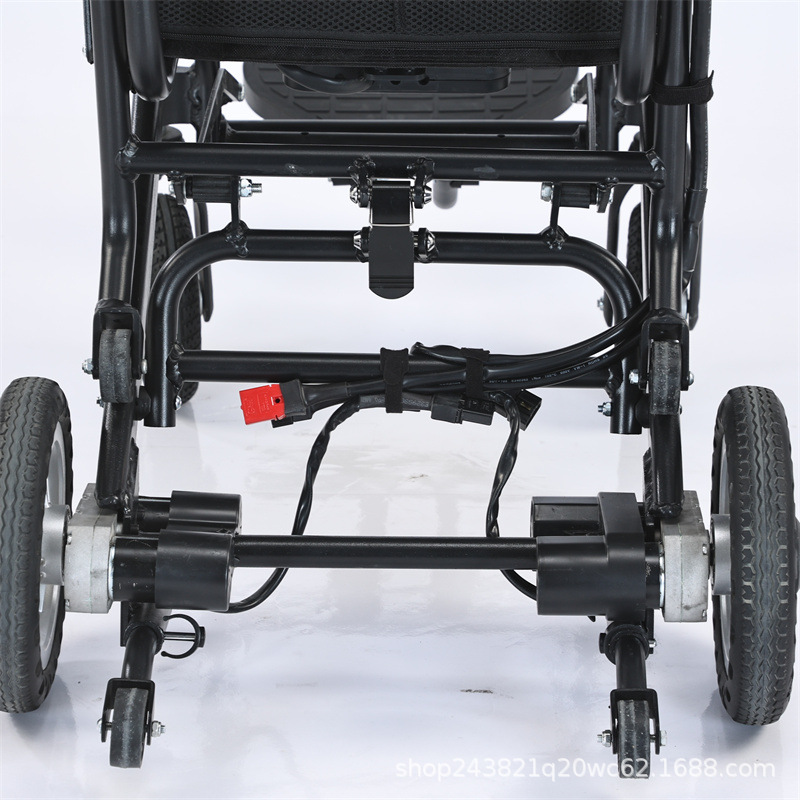 Electric Wheelchair 24V for Disabled and Elderly, Foldable Electric Scooter with Long Battery Life