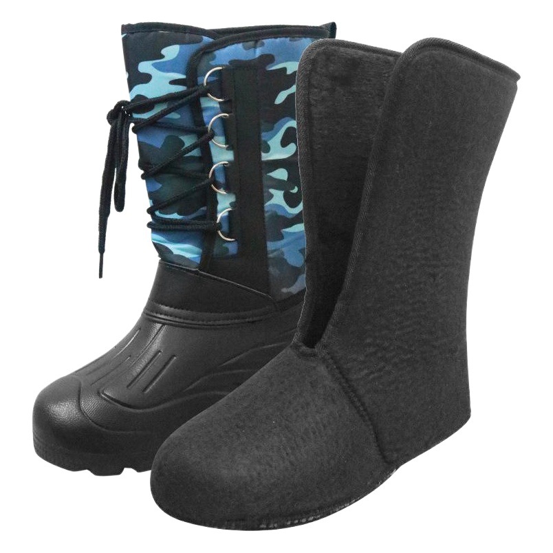 Snow boots men's winter warm waterproof cotton shoes non-slip fishing shoes winter fishing boots sea fishing boots ice fishing shoes Sanda fishing shoes boots