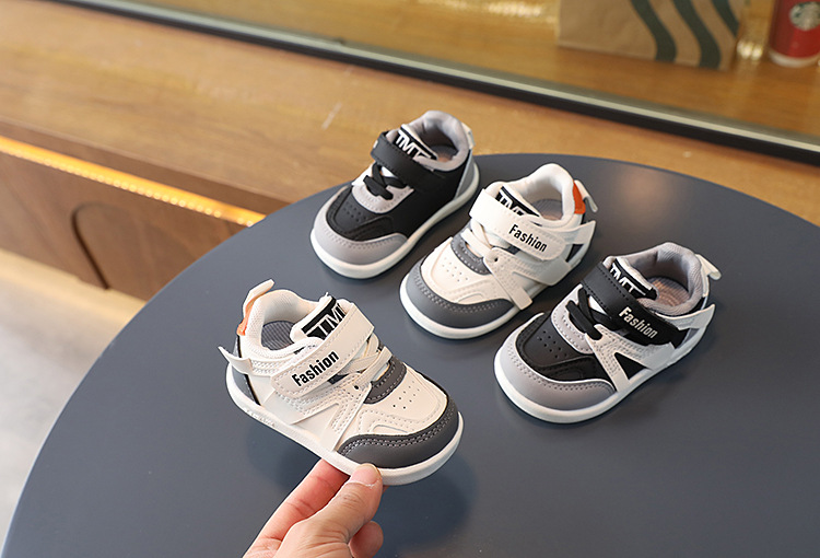 Dropshipping Babyschuhe, Frühlings- und Herbst-Einzelschuhe, Baby-Kleinkindschuhe mit weicher Sohle, Funktionsschuhe für einjährige Mädchen, Jungenschuhe_voghion.com