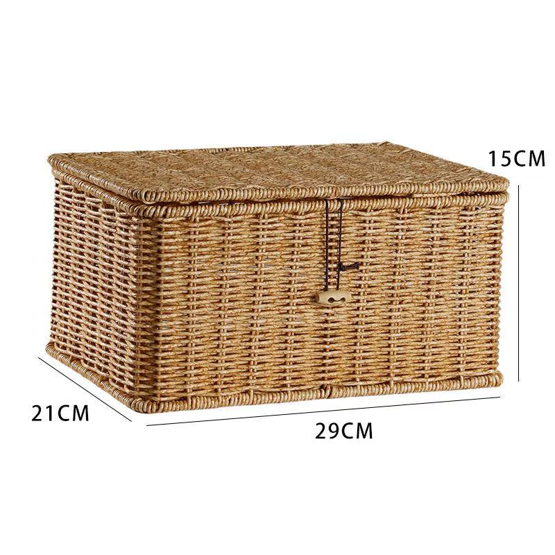Woven storage box, Nordic style