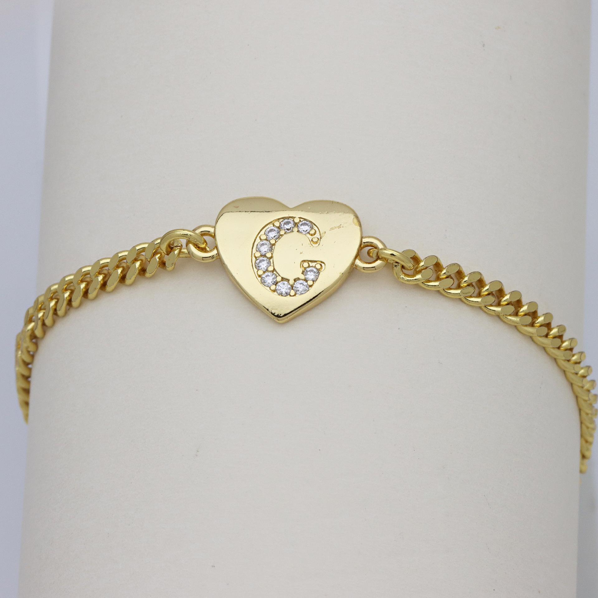 8g Weight Copper Pendant Material Zircon Inlay Material Bracelets Classification Copper Chain Material Cuban Link Chain Curb Chain Chain Type 1 Piece Quantity Holiday, Banquet, Selfie Occasion Copper Material Letter, Heart Shape Pattern All Seasons Season Women's Gender Inlay Design Casual, Elegant, Lady Style Wholesale Jewelry Casual Elegant Lady Letter Heart Shape Copper Zircon Inlay Bracelets Cuban Link Chain Curb Chain 8