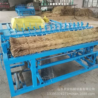 路面包装用草帘编制机厚薄度自行调节草帘机 苗木保护草苫子机