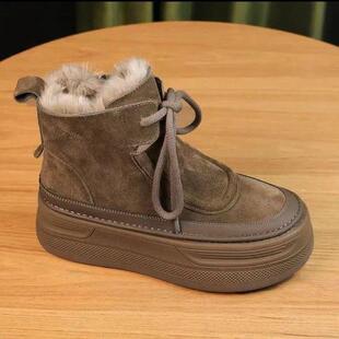 �����¿�r�bѥŮ5CMƽ�׶�ѥ��ë�ӽq��ů��Ь����ѩ��ѥ