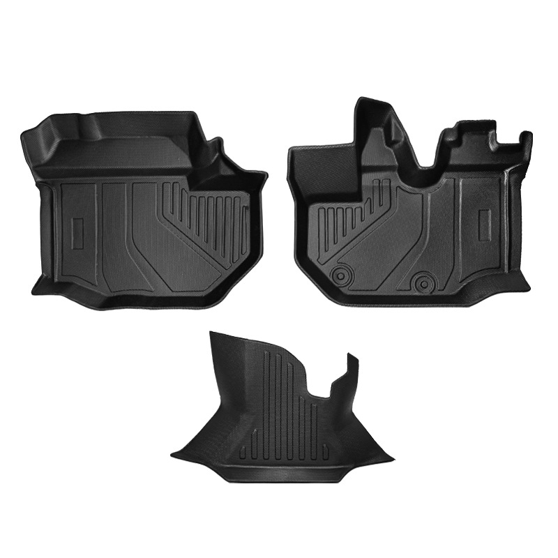 Aplicable a Japón 23 + modelo TOYOTA HIACE WIDE 3D todo el tiempo material TPE almohadilla de pie de automóvil