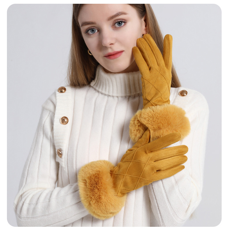 Women's Casual Simple Style Solid Color Gloves 1 Pair display picture 2