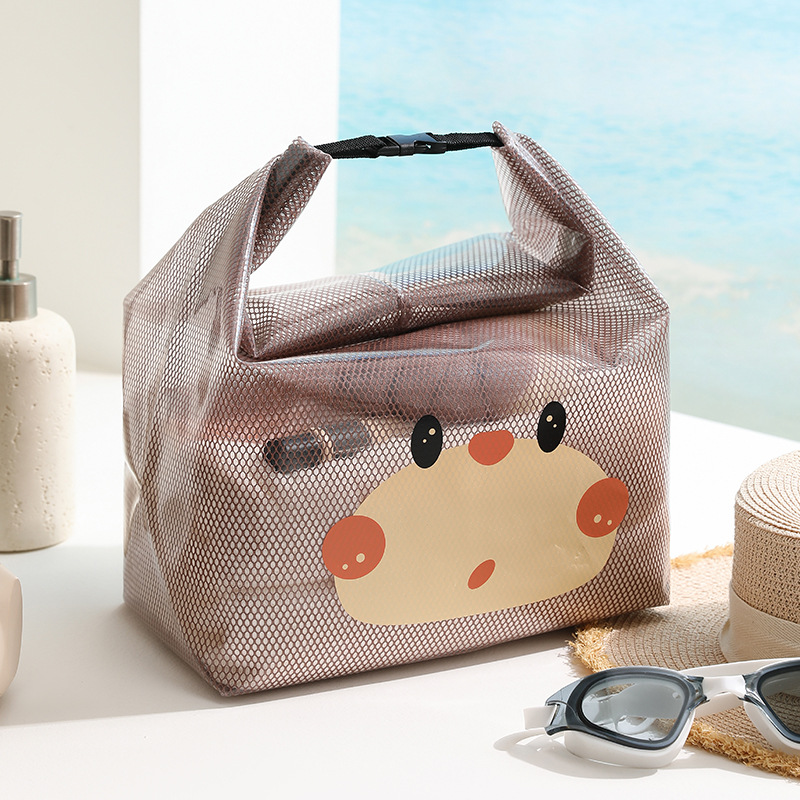 Nueva Bolsa Impermeable de EVA con Dibujos Animados de Runhui, Bolsa de Viaje para la Playa, Bolsa de Natación, Bolsa para Trajes de Baño, Bolsa de Aseo para Natación de Verano image 22