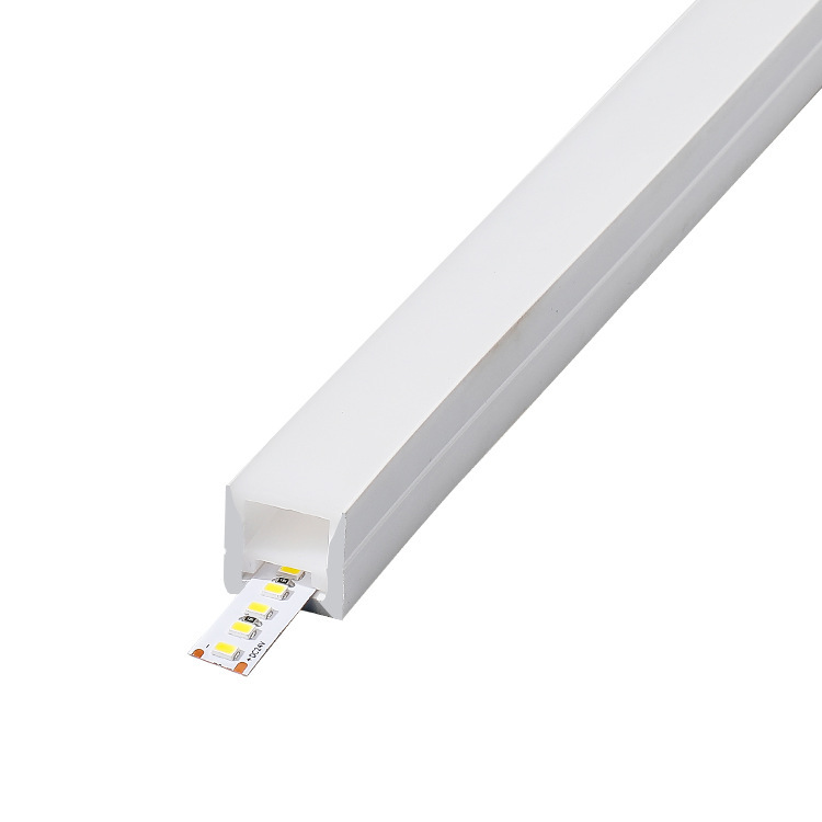 Silicone Flexible Tubing Waterproof Embedded Home Interior Outdoor Surface-Mounted LED Linear Lighting Strip Silicone