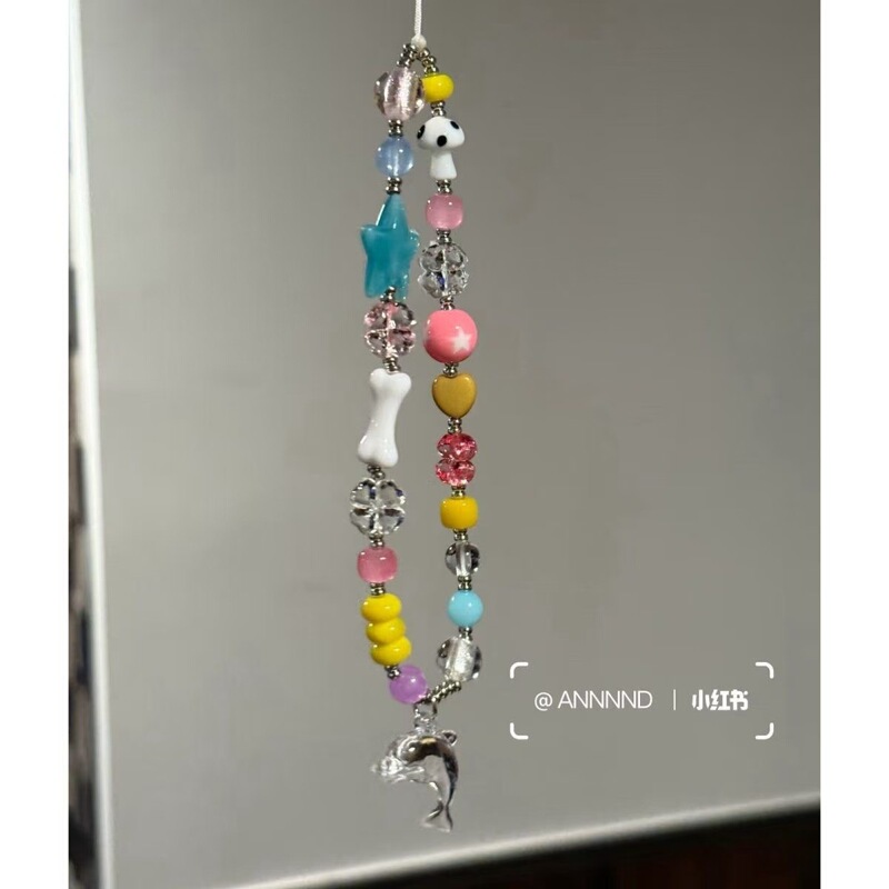 Transparent Little Dolphin Y2K Color Matching Mobile Phone Case Lanyard Ccd Camera Polaroid Anti-Lost Hand Strap Creative Decoration Transparent Little Dolphin Y2K Color Matching Mobile Phone Case Lanyard Ccd Camera Polaroid Anti-Lost Hand Strap Creative Decoration
