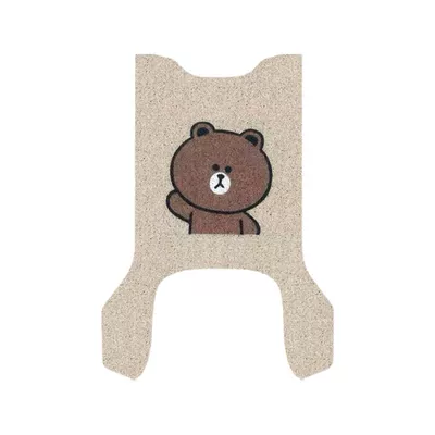 Electric vehicle foot mat Electric Vehicle Foot Mat Roland - emma-roland-pro-brown-bear