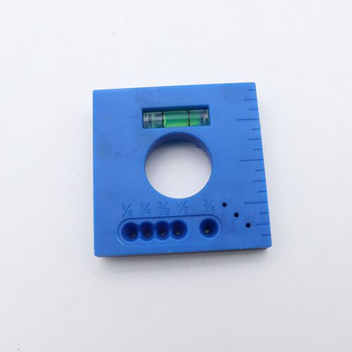 Cross-border 35mm hinge hole positioning device, door panel hinge positioning template, hinge drilling installation auxiliary tool