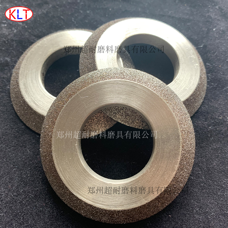 电镀金刚石单斜边砂轮研磨刀硬质合金开孔器68*8*32树脂钨钢精磨