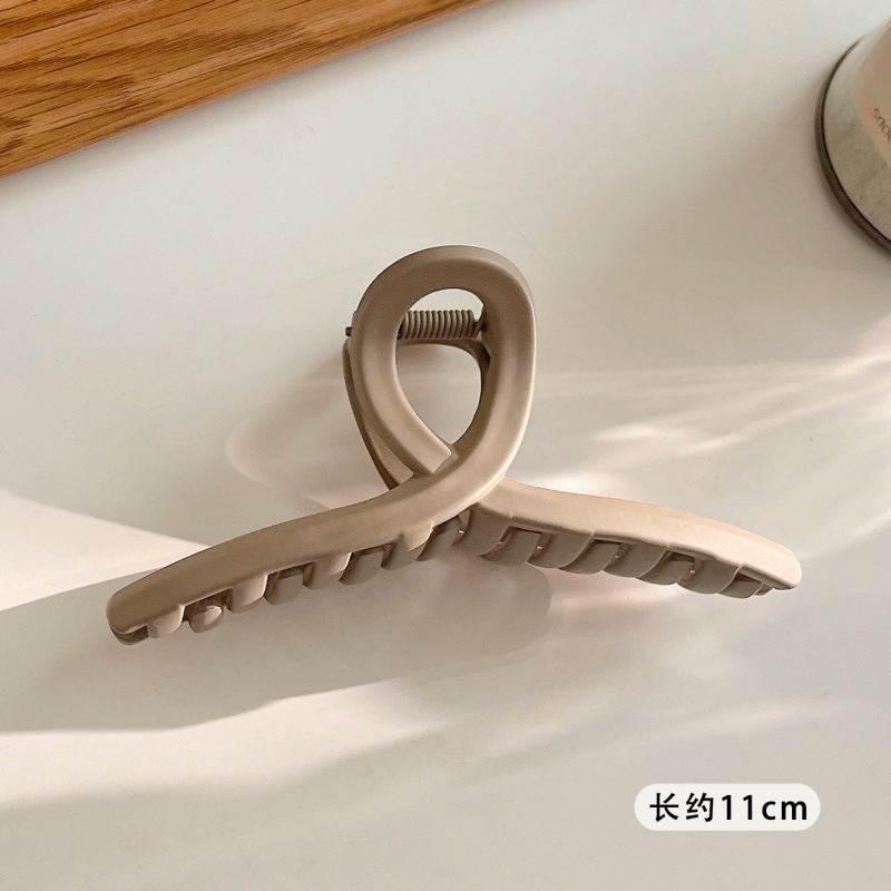 Nuevo clip de celebridad en línea elegante clip de tiburón elegante horquilla de Cabeza trasera grande clip coreano horquilla accesorios para el cabello al por mayor