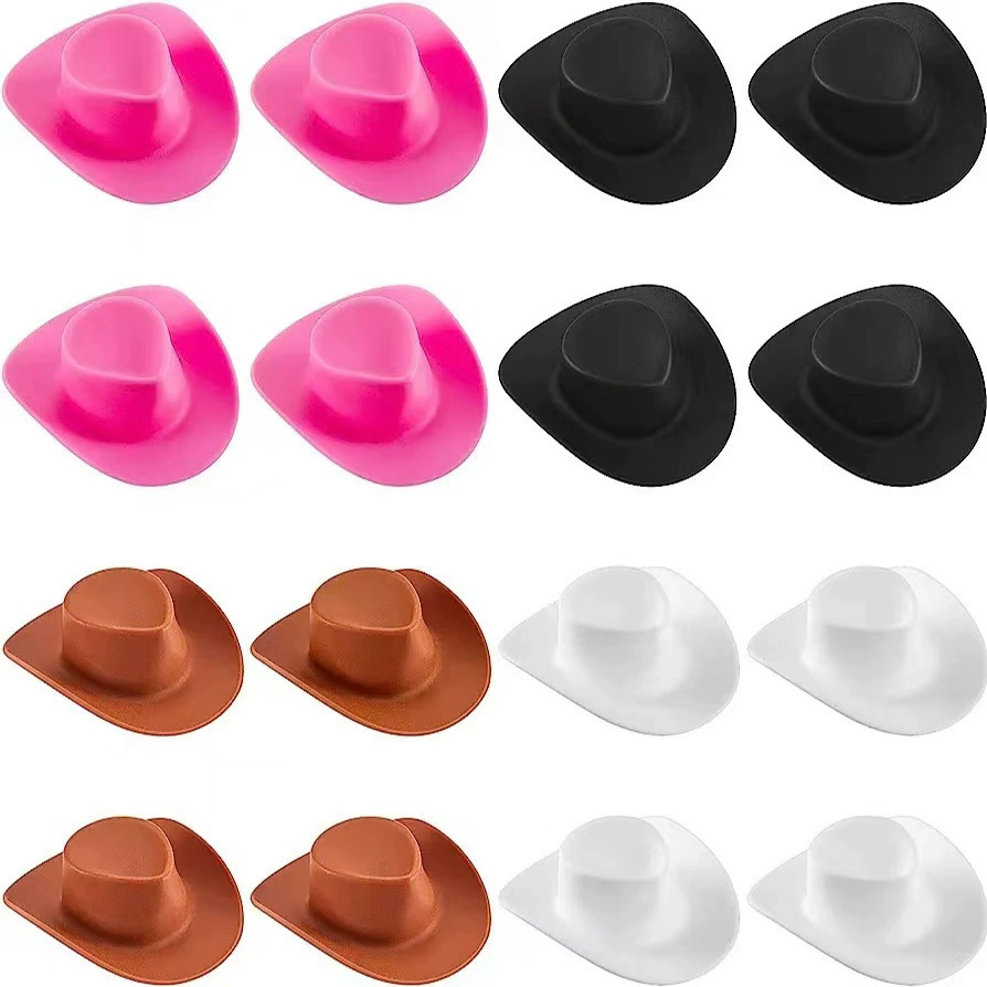 Космическое женское украшение для вечеринки мини-диско ковбойская шляпа блеск пространство западная ковбойская шляпа праздничные атрибуты шляпа