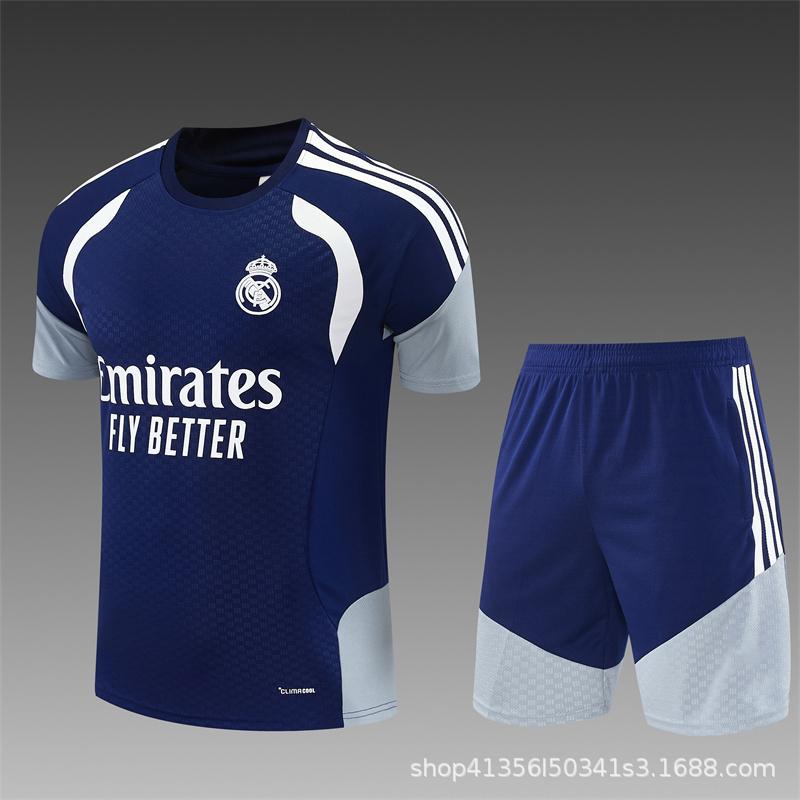 2627 temporada Barcelona Real Madrid Argentina Brasil España fútbol de manga corta trajes de entrenamiento para adultos equipo nacional