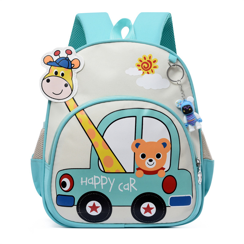 Mochila infantil encantadora de dibujos animados mochila escolar de jardín de infantes 4 - 6 años mochila para niños y niñas ligera para reducir la carga 5