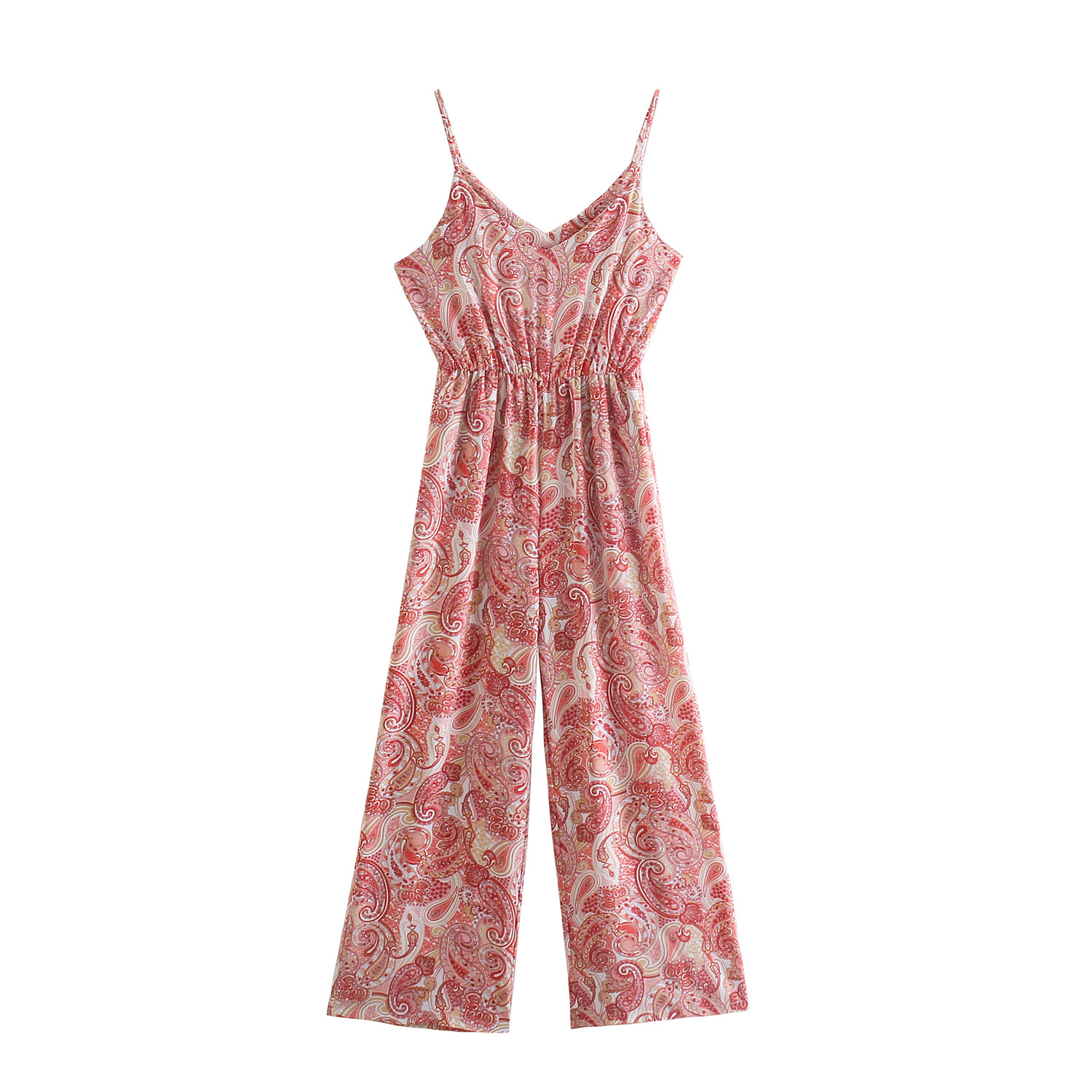 Cashew Flower Sling Jumpsuit NSLQS101347